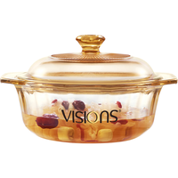 VISIONS 康宁 晶钻系列 VS-08-DI/CN 汤锅(15.4cm、0.8L、玻璃)