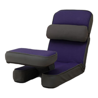 NITORI宜得利家居懒人沙发阳台榻榻米单人打游戏日式座椅2/3代 紫色2代