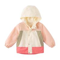 戴维贝拉男童户外服女童外套秋装2025童装儿童宝宝衣服