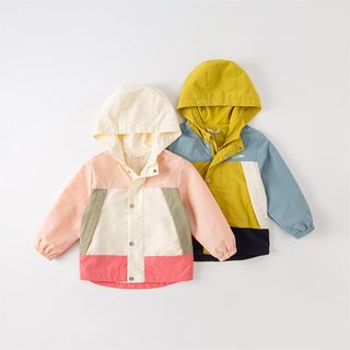 戴维贝拉男童户外服女童外套秋装2025童装儿童宝宝衣服
