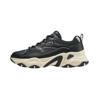 斯凯奇（Skechers）男士复古时尚休闲运动鞋232491 黑色/自然色/BKNT 43