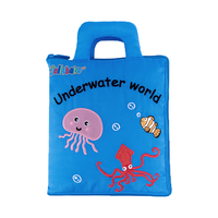 jollybaby 祖利宝宝 WLTH8254J 我的安静布书 海底世界