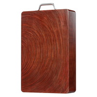 泰南老铁木砧板切菜板实木案板防霉长方形粘板占板沾板刀板菜墩子 优质横切铁木根36*24*4cm