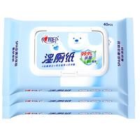 心相印 小刘鸭联名款 湿厕纸 40片*3包