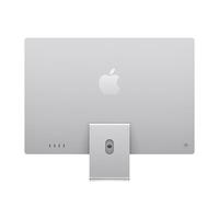 Apple 苹果 iMac 2021款 M1 芯片版 24英寸 一体机 银色(M1、核芯显卡、8GB、256GB SSD、4.5K、MGTF3CH/A、七核)