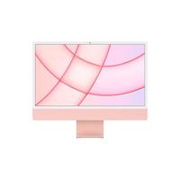 Apple 苹果 iMac 2021款 M1 芯片版 24英寸 一体机 粉色（M1、核芯显卡、8GB、512GB SSD、4.5K、MGPN3CH/A）