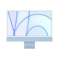 Apple 苹果 iMac 2021款 M1 芯片版 24英寸 一体机 蓝色(M1、核芯显卡、16GB、256GB SSD、4.5K、八核)