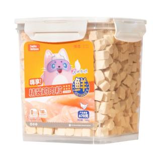 徕本冻干猫零食鸡肉粒鸡胸肉500g桶猫咪冻干零食增肥营养发腮猫粮