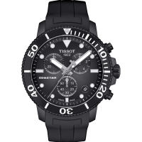 TISSOT 天梭 海星系列 45.5毫米石英腕表 T120.417.37.051.02