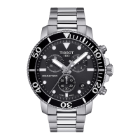 TISSOT 天梭 海星系列 45.5毫米石英腕表 T120.417.11.051.00