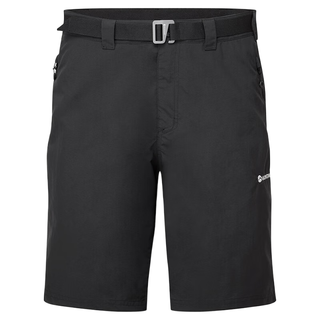MONTANE盟泰恩 TERRA SHORT 夏季速干运动短裤男士户外徒步越野跑防晒裤 BLACK  黑色 XL