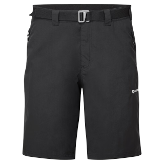MONTANE盟泰恩 TERRA SHORT 夏季速干运动短裤男士户外徒步越野跑防晒裤 BLACK  黑色 XL