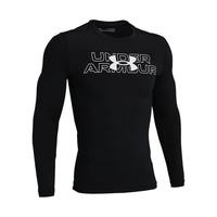 安德玛 UNDER ARMOUR官方UA ColdGear® 男子圆领训练4运动长袖紧身衣1369728