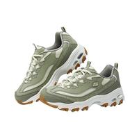 斯凯奇（Skechers）2024女舒适百搭老爹鞋休闲运动鞋150241 木炭灰色/多彩色/GRMT 35.5