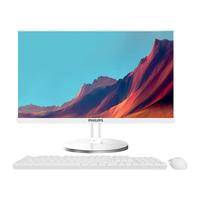 PHILIPS 飞利浦 S9 赛扬版 23.8英寸 商用一体机 白色(赛扬N5095、核芯显卡、8GB、256GB SSD、1920*1080、60Hz)