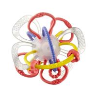 babycare宝宝牙胶磨牙棒婴儿咬胶安抚玩具星空曼哈顿手抓球防吃手