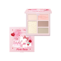 Pink Bear5色眼影修颜综合粉盘9.5g(Hello Kitty联名) 01色 捏脸全能盘