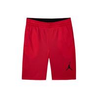 NIKE JORDAN 耐克AJ耐克童装男童网眼透气短裤夏季儿童双面穿梭织短裤 杰斯特红 130/56(XS)