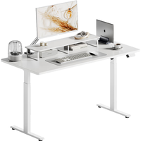 Brateck 北弧 K2 电动升降桌 雪岩白 150*75*122cm