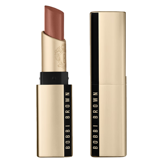 BOBBI BROWN 小绒金纯色奢金哑光唇膏64号 Afternoon Tea微醺棕3.5g口红
