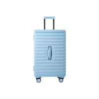 美旅方糖箱 出差旅游拉杆箱铝框包边旅行箱大容量家庭行李箱 ND3 天空蓝-25寸 25英寸