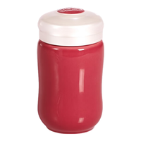 乾唐轩 快乐系列 陶瓷杯 300ml 胭脂红釉