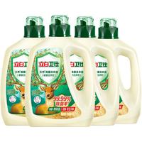Liby 立白 卫仕 天然除菌洗衣液 1kg*4瓶 雨林茶花