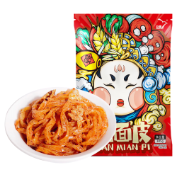 巨鹰 擀面皮310g*5包陕西西安特产宝鸡岐山凉皮小吃速食五连包