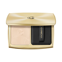 CARSLAN 卡姿兰 琉光臻致粉饼定妆蜜粉饼遮瑕控油提亮不易脱妆散粉01 浅肤色7g