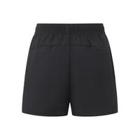 李宁（LI-NING）童装儿童运动短裤子女小大童反光速干凉爽五分裤120YKST106-3 黑色-新