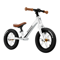 lecoco乐卡平衡车儿童无脚踏宝宝学步车2-3岁6幼儿滑行滑步车 WLN1256 CRUNX2 拉丝银