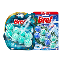 妙力(Bref)汉高洁厕球奢香混合装4挂防垢除菌强力去污留香除异味马桶清洁 【混合装】 200g 4挂 松木+茉莉赞歌