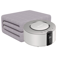 美菱 MELING双人智能定时自动断电单控水暖毯水暖电热毯1.8*2.0m【除螨排潮】 遥控智能触控1.8*2.0米