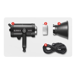 神牛 SL150IIIBi 双色温LED补光灯 影棚摄影常亮灯