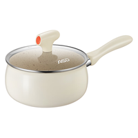 ASD 爱仕达 奶锅陶瓷新不粘锅18CM泡面锅宝辅食锅电磁炉通用NL18T10WG