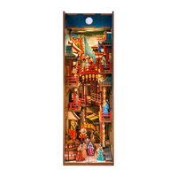 Tonecheer 同趣 盛唐夜宴拼装书立古风手工diy立体书挡感应玩具积木拼图