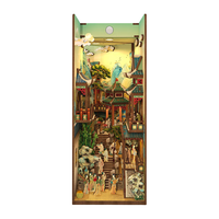 同趣雅宋风韵书立古风手工diy拼装微缩场景感应立体书挡女生