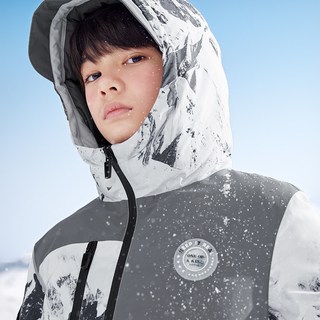 巴拉巴拉男童羽绒服中大童宝宝韩版外套冬季儿童中长款加厚潮