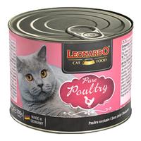 小李子(LEONARDO)猫罐头 猫湿粮 成猫幼猫经典系列主食罐 经典家禽200g*1
