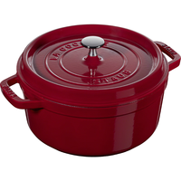 staub 珐宝 砂锅(20cm、2.2L、铸铁、酒红)