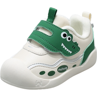 牧童童鞋步前鞋2024秋季宝宝鞋子男婴儿鞋卡通软底机能鞋女童 小绿鳄8681 23码 鞋内长15.5cm