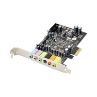 魔羯 MOGE MC2208 PCIEx1内置高清音乐游戏声卡 音乐聆听、影视大片8声道输出 非直播声