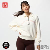 移动专享：优衣库 男女同款亲子UT半拉链卫衣 479963