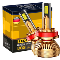 KEPUSHI 汽车双光透镜led大灯9005车灯泡远近一体远光灯近光灯汽车前大灯