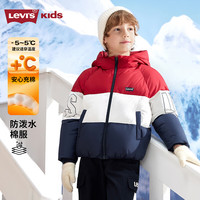 LEVI'S李维斯童装儿童棉服男童女童2025新款防风保暖上衣防泼水外套
