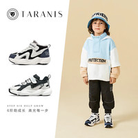TARANIS/泰兰尼斯 加绒 儿童运动鞋 22 内长14.5cm适合脚长13.0cm 白黑T01X1D1023 冬季加绒
