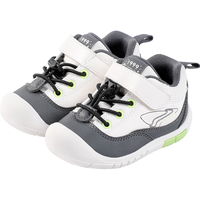 江博士学步鞋步前鞋冬季男女简约幼童宝宝鞋B13244W011灰/米22 22 脚长约12.7-13.3