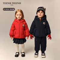  TEENIE WEENIE 90绒 儿童羽绒服  红色 110 cm