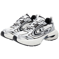 Champion冠军2024秋季鞋子女款休闲鞋女鞋引力波S-wave老爹鞋女 黑白（男款） 42