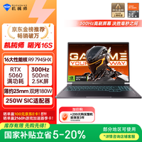 移动端、京东百亿补贴：机械师 曙光16S 锐龙R9-7945HX 16英寸 游戏本 灰色（锐龙R9-7945HX、RTX 5060 8G、16GB、1TB、2560*1600、300Hz）